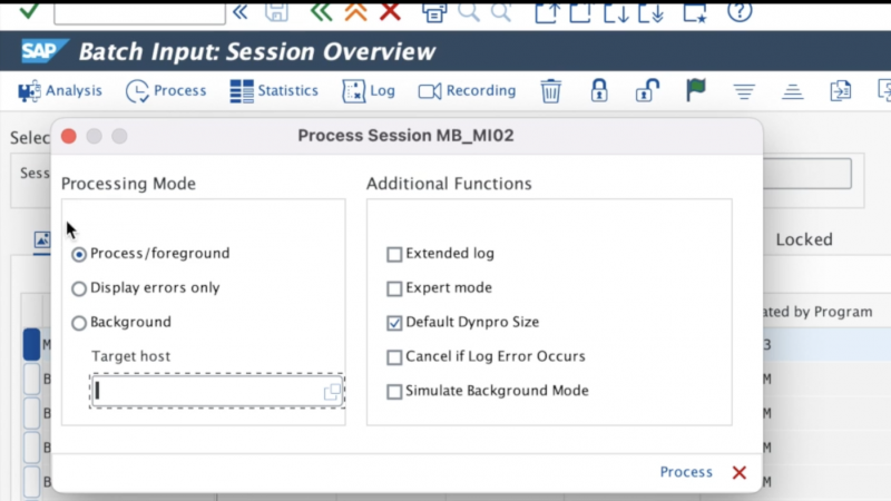 Execution et mode de process des Batch Input - www.sapworld.net